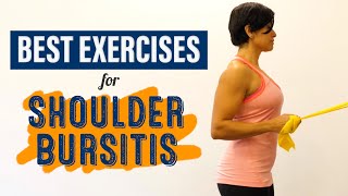 Top 3 Stretches amp Exercises for Shoulder Bursitis [upl. by Dirgni]