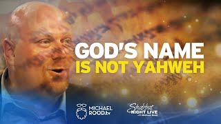 God’s name is not Yahweh – Proof from Jewish Rabbis [upl. by Gahan]