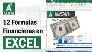 12 Formulas Financieras Esenciales para Excel [upl. by Irita647]