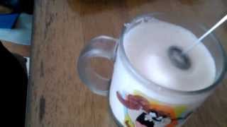 Aerolatte Review Frothing Cold Milk In Under 1 Minute [upl. by Ikuy663]