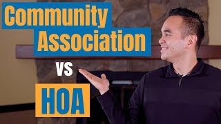 Community association vs homeowners association HOA Whats the difference [upl. by Zelde291]