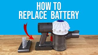 DIY Replacing Your Dyson Vacuum Battery [upl. by Adnileb]